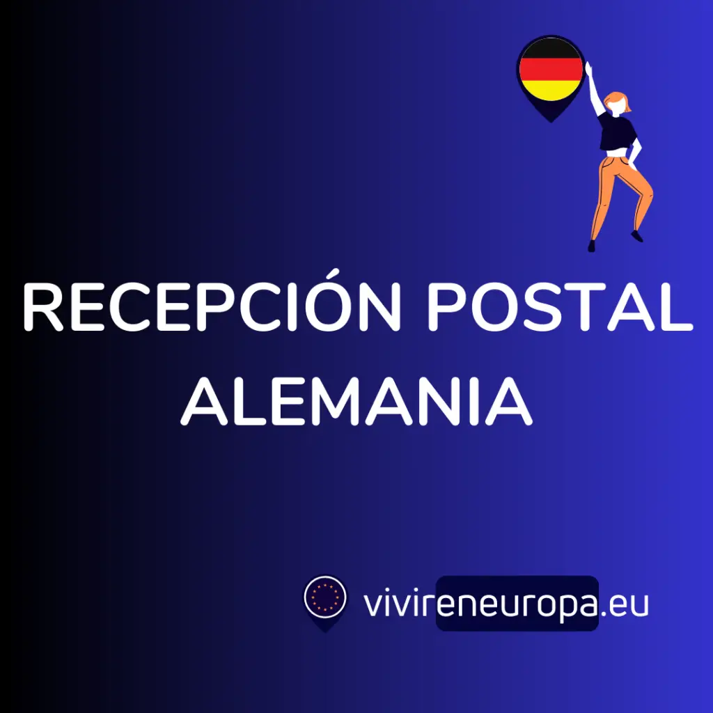 Servicio de recepción postal en Alemania. 100% Online