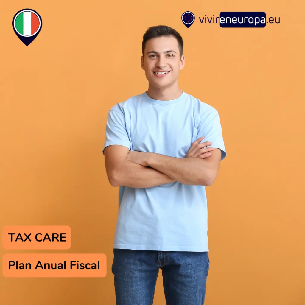 Tax care Italia: El plan fiscal anual 1 Gestoría Profesional para Particulares en Italia. 100% Online. Plan Anual