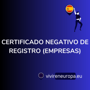 Certificado Negativo de Registro