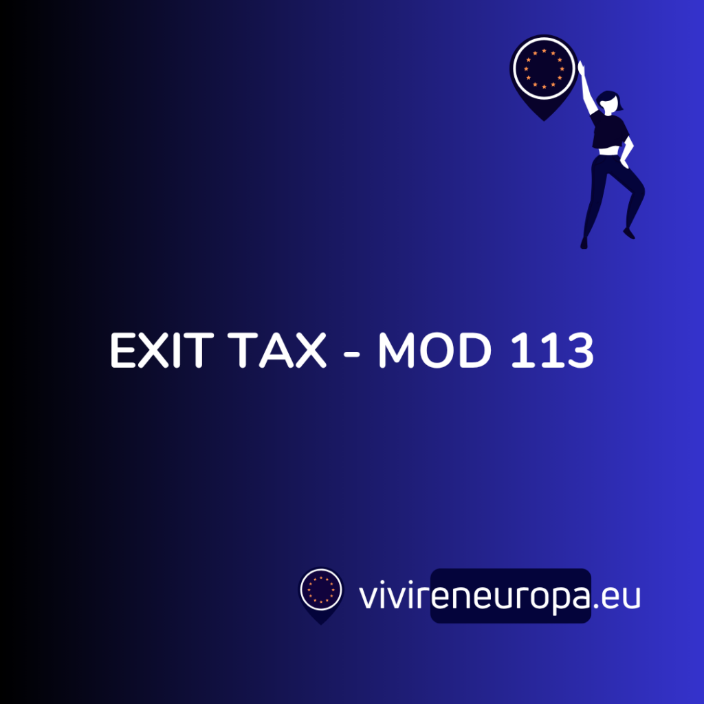 Presenta tu Modelo 113 Online y No Pagues el Exit Tax al Mudarte